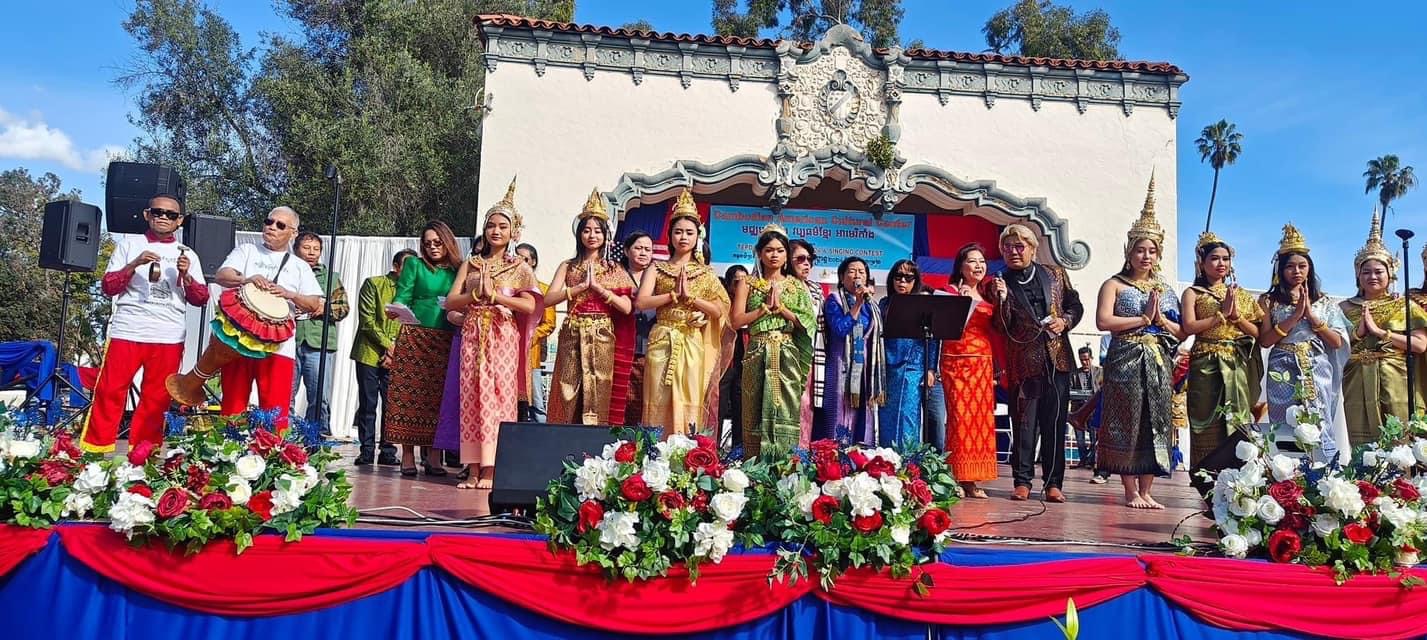 LACCEA members supporting pre-activity (singing contest and presentation of Tepthida (goddesses) for the Kapila Mahabrahma leading to the 2024 Sankranta Event that will be hosted by the newly established Cambodian-American Cultural Center. Thanks to Councilwoman Suely Saro for leading the effort and mobilizing community leaders in unity to support the development of the concept and project. Thank you Tevy Sithan for pulling the LACEA members to help with the event set up. Great job team: Soneardey Mak, Vanda Va, Sochetra Hong, Raya Rama, Kannary Pung, Kunteary Yim, Anna Chey and Remy Hou.